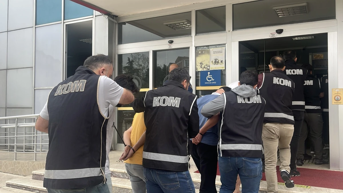 5 İlde Su&ccedil; &Ouml;rg&uuml;t&uuml; Operasyonu: &Uuml;nye&rsquo;de Eş Zamanlı Operasyon
