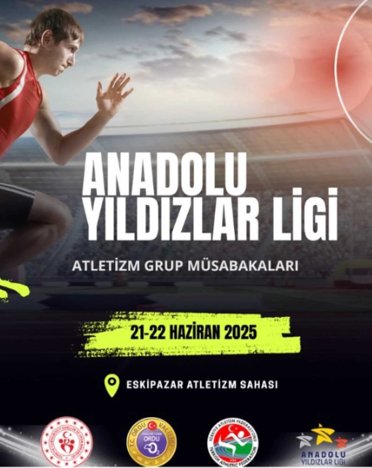 Anadolu Yıldızlar Ligi 1. Etap Müsabakaları Ordu’da Başlıyor