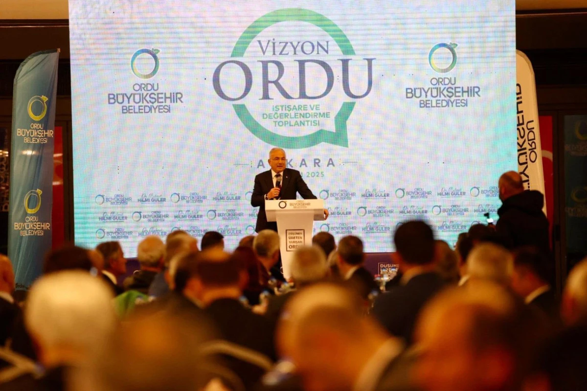  BAŞKAN GÜLER, ANKARA’DA ORDULU SİYASET VE BÜROKRATLARI HER YIL OLDUĞU GİBİ BU YILDA BİRARAYA GETİRDİ