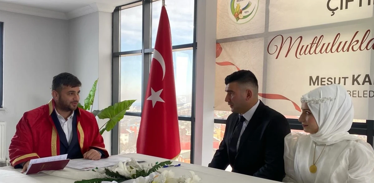 Başkan İlk Nik&acirc;hı Kıydı