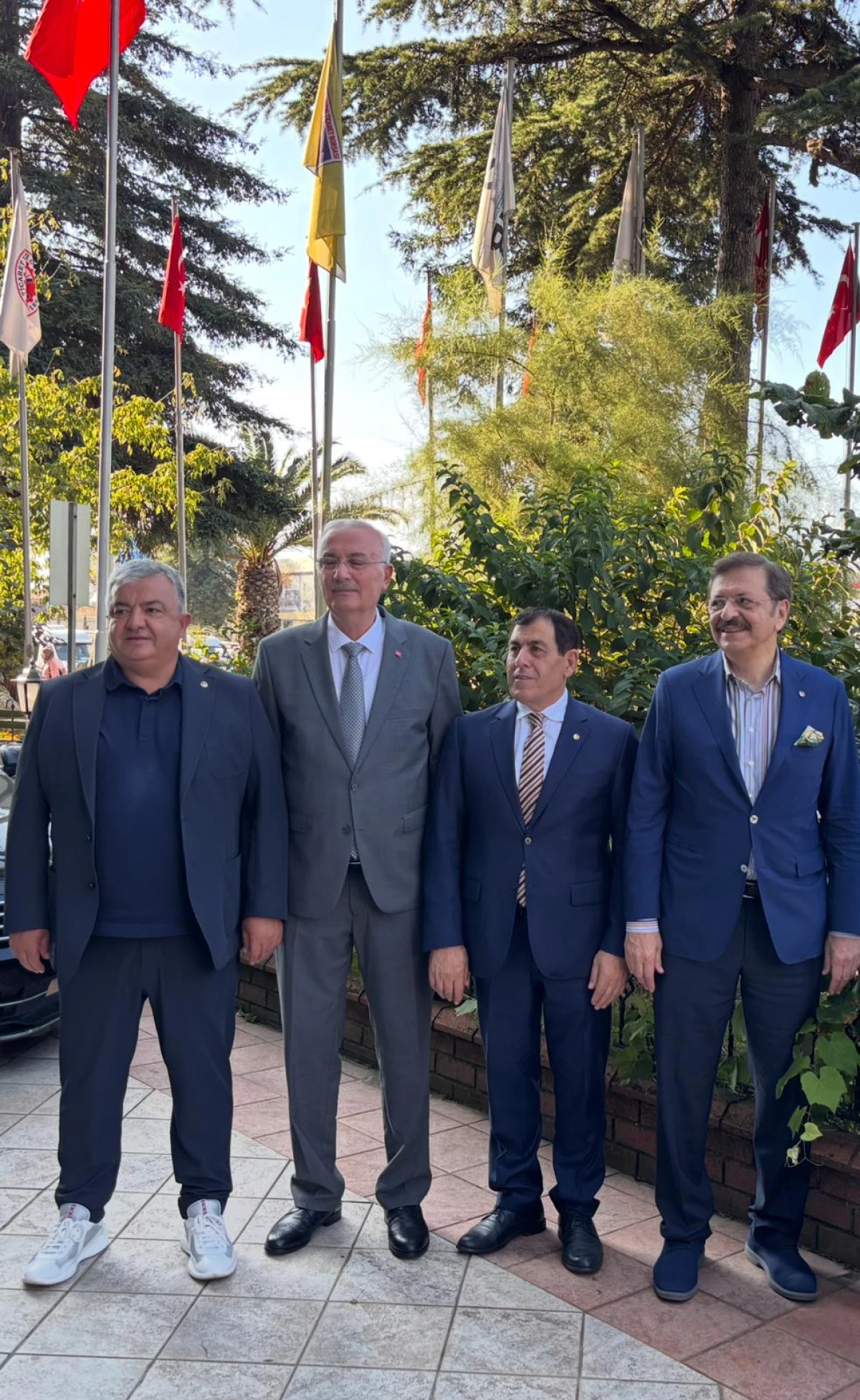 Başkan Uslu, Hisarcıklıoğlu’nu Trabzon’da Karşıladı