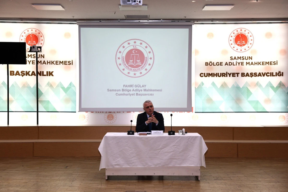 Başsavcı Fahri G&uuml;lay&rsquo;dan Hakim ve Savcı Yardımcılarına Mesleki Etik Eğitimi