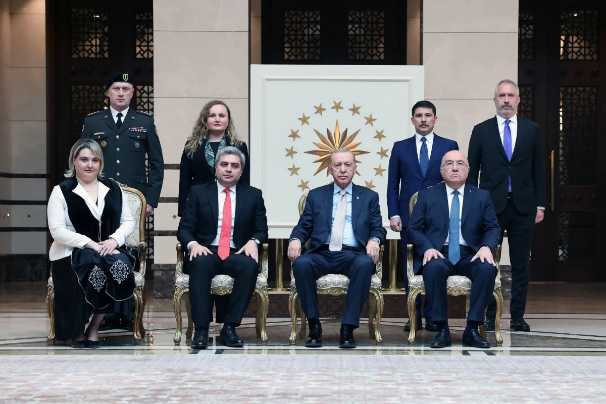 Cumhurbaşkanı Erdoğan, Gürcistan Büyükelçisi Kalandia’yı Kabul Etti