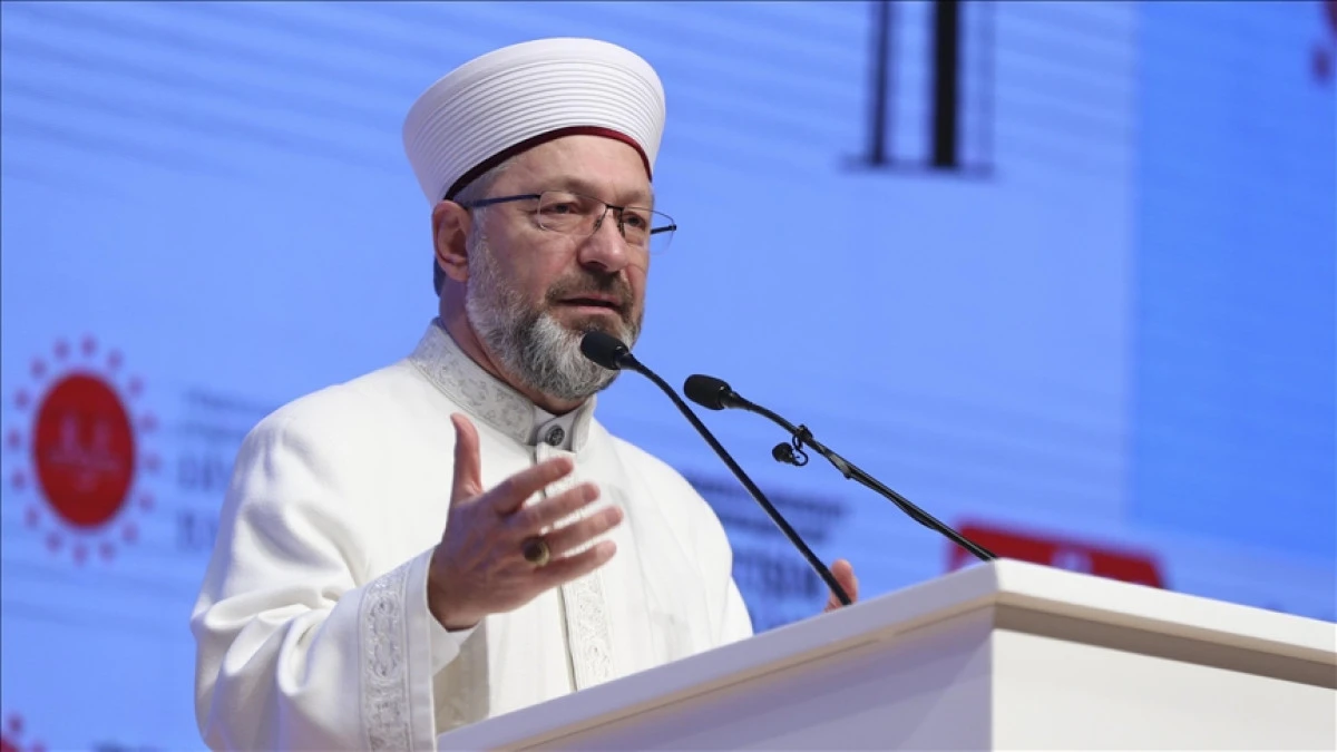 Diyanet İşleri Başkanı Prof. Dr. Ali Erbaş'ın Görev Süresi 2025'ta Sona Eriyor