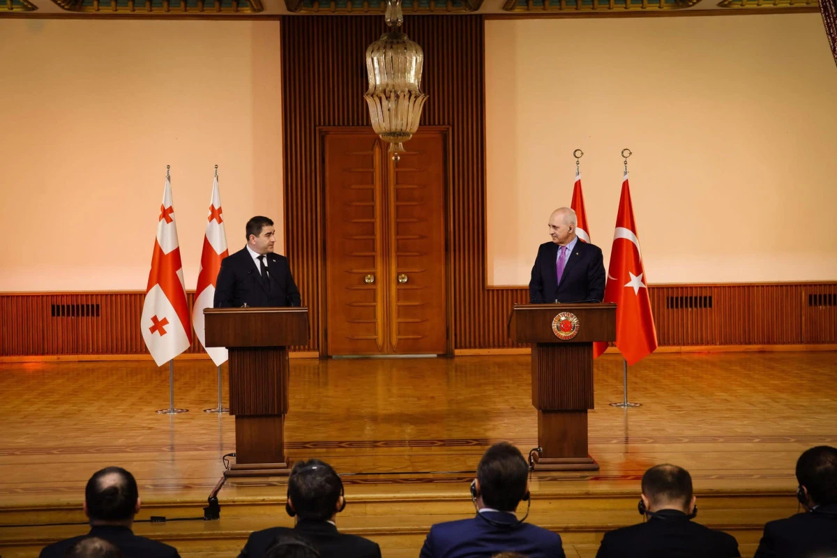 Gürcistan Meclisi Başkanı Şalva Papuaşvili Türkiye'ye Resmi Ziyarette Bulundu