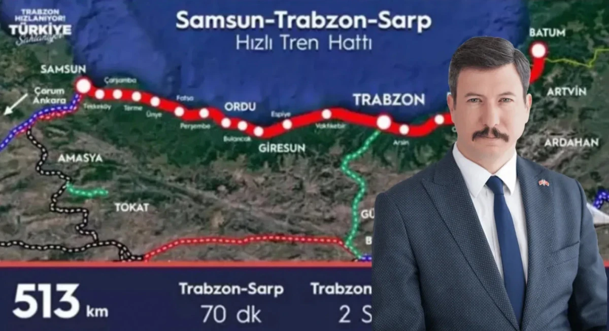MHP Giresun Milletvekili Ertuğrul Gazi Konal&rsquo;dan Hızlı Tren A&ccedil;ıklaması: "Projeler Farklı, S&uuml;re&ccedil; Planlandığı Gibi Gidiyor"