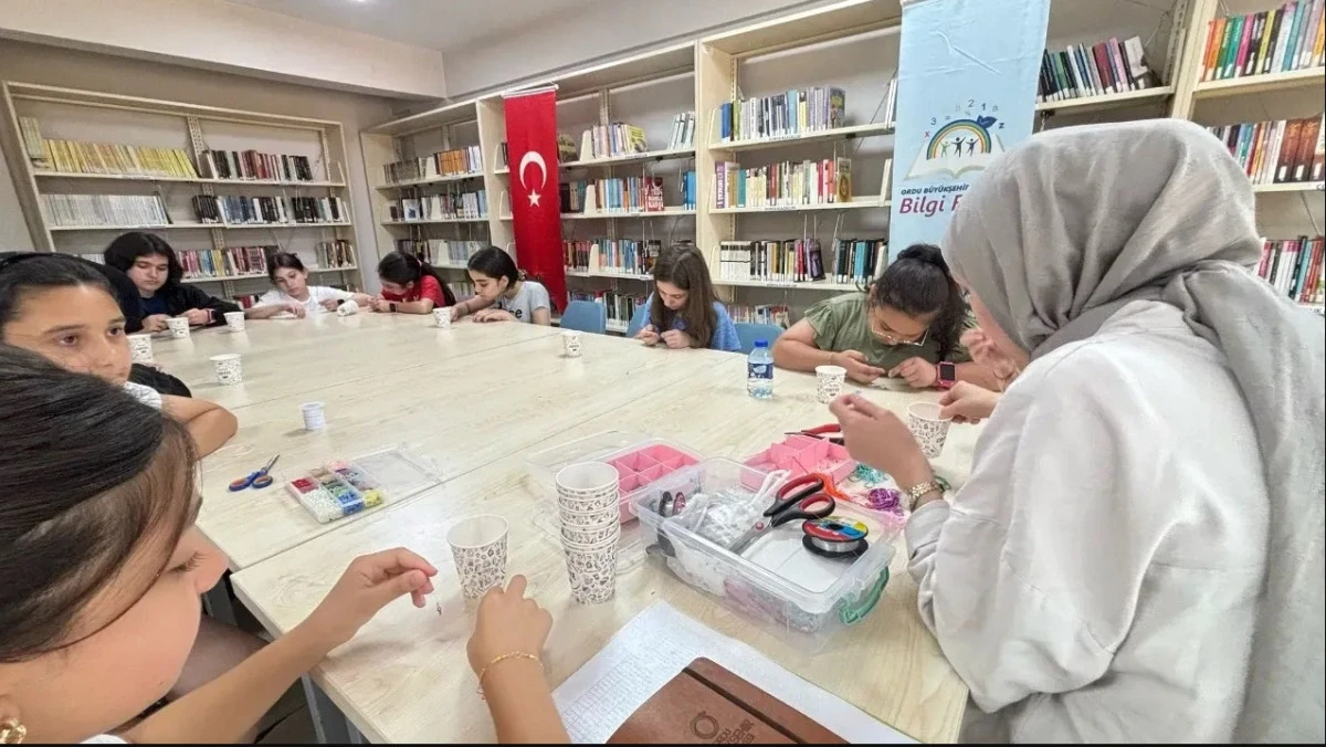 Ordu’da Bilgi Evleri Yaz Etkinlikleriyle Öğrencilere Kapılarını Açtı!