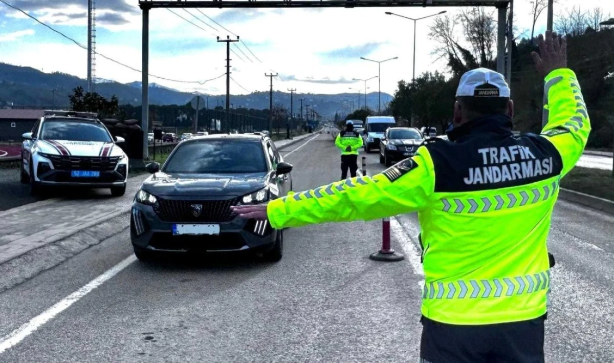 Ordu&rsquo;da Bir Haftada 44 Yaralanmalı Kaza: 66 Kişi Yaralandı