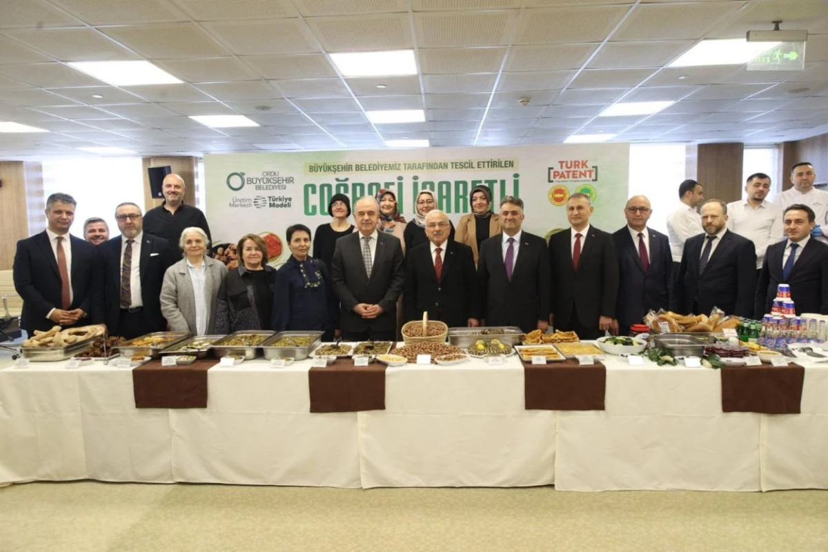 ORDU&rsquo;DA COĞRAFİ İŞARETLİ &Uuml;R&Uuml;N SAYISI 24&rsquo;E Y&Uuml;KSELDİ