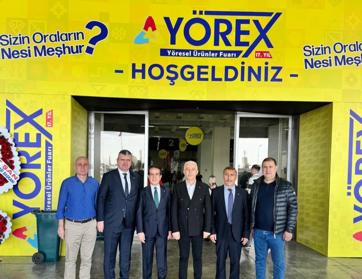 &Uuml;nye TSO Y&Ouml;REX Fuarı&rsquo;nda G&uuml;&ccedil;l&uuml; Temaslar: İrfan Akar &ldquo;Yerel &Uuml;r&uuml;nlerimiz İ&ccedil;in Yeni Kapılar A&ccedil;ılıyor&rdquo;