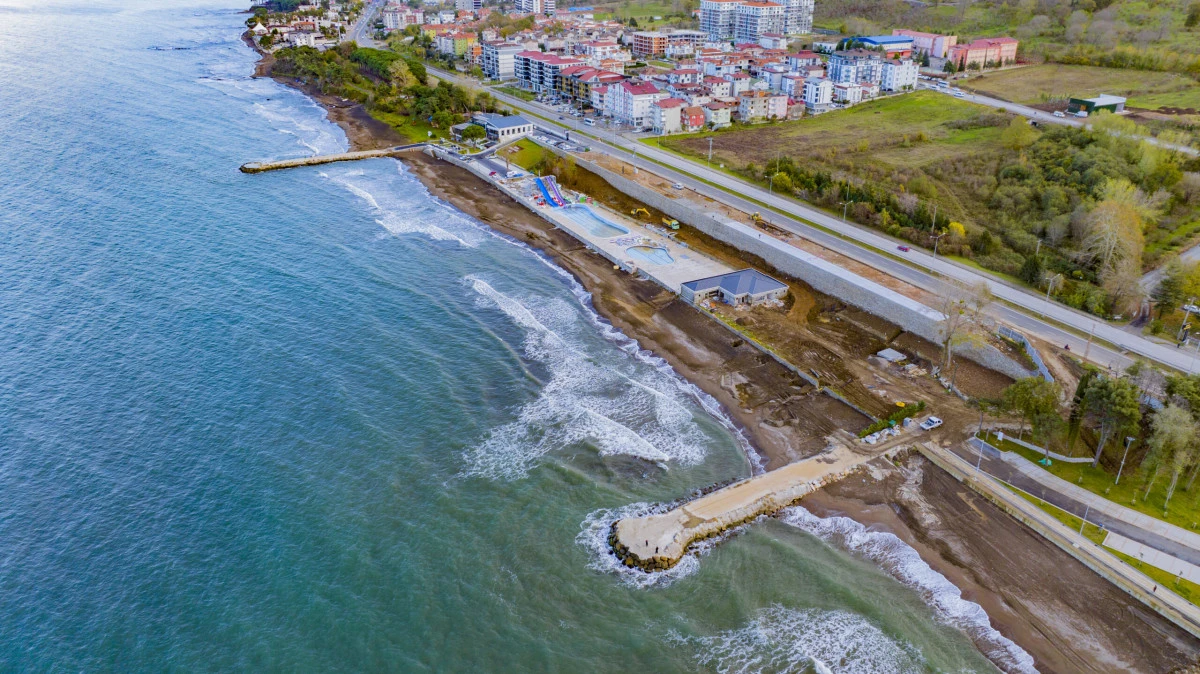 ÜNYE’DE BÖLGENİN EN BÜYÜK AQUAPARKI TAMAMLANIYOR