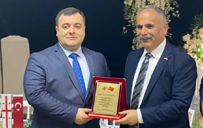 Ünye’de Gürcistan Konsolos Yardımcısı Temur Tartarashvili’ye Veda Gecesi