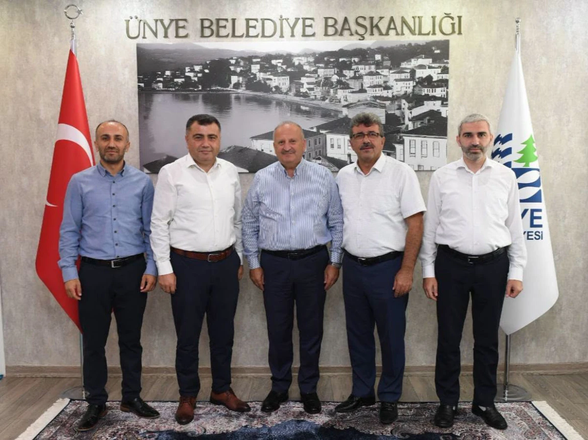 &Uuml;nye'de Mevlid-i Nebi Coşkusu Protokol Ziyaretleriyle Başladı