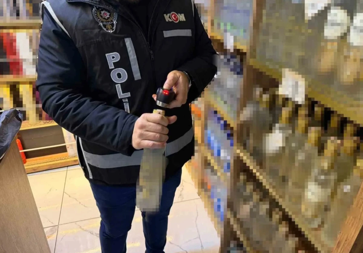 Yılbaşı &Ouml;ncesi Alkoll&uuml; İ&ccedil;ki Satışı &Uuml;zerinde Denetim